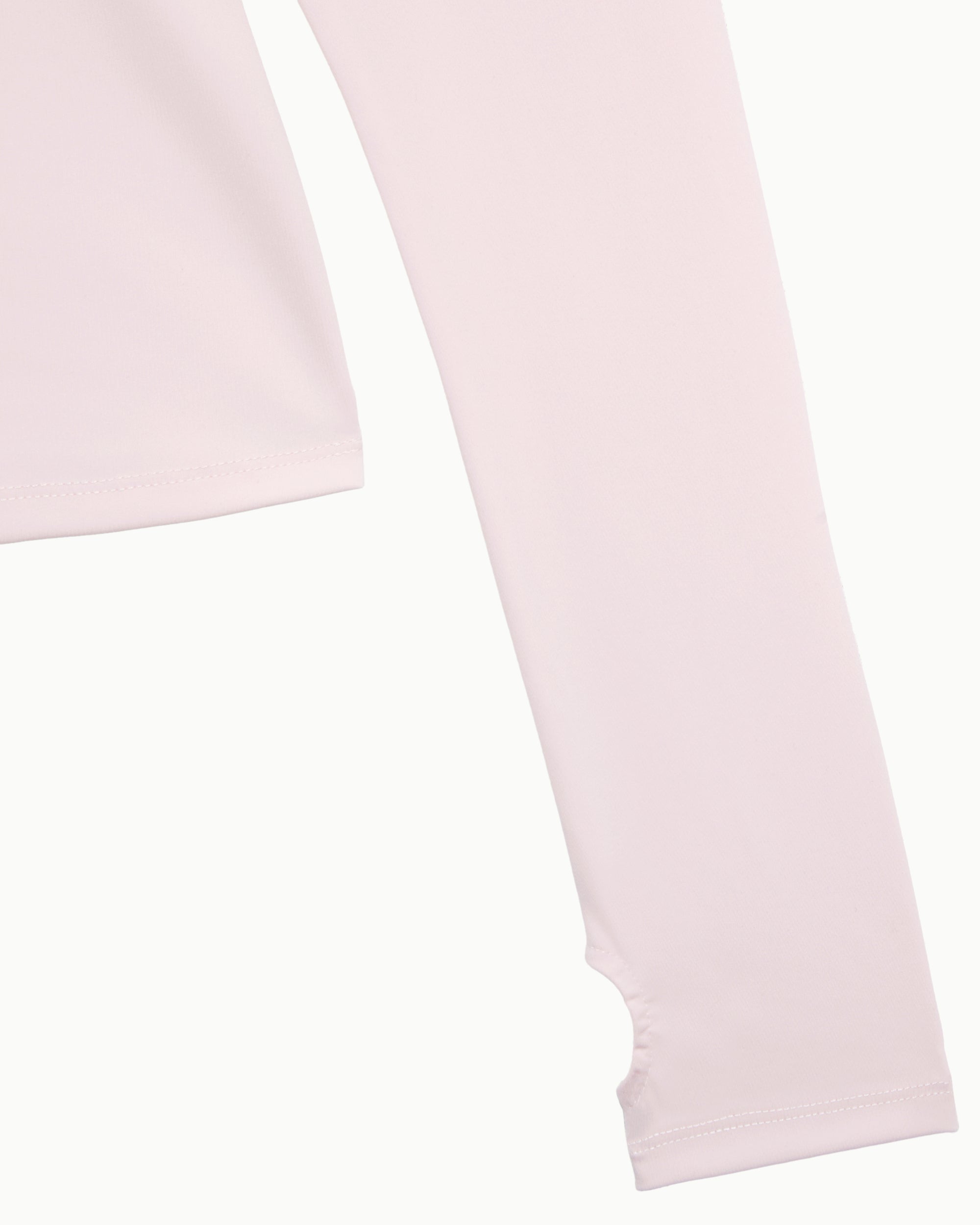 Long Sleeve Thumb Hole Tee | Powder Pink