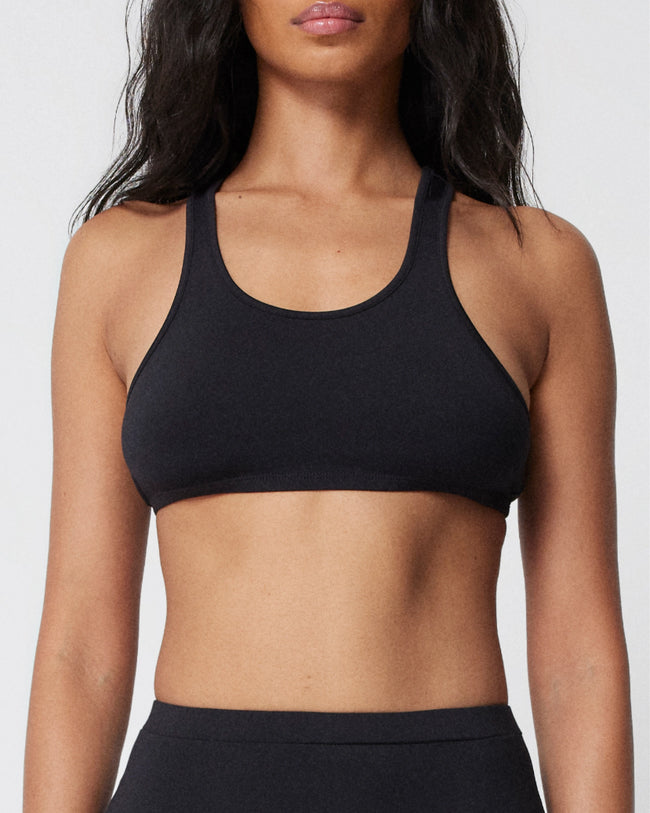 Racer Bralette | Black