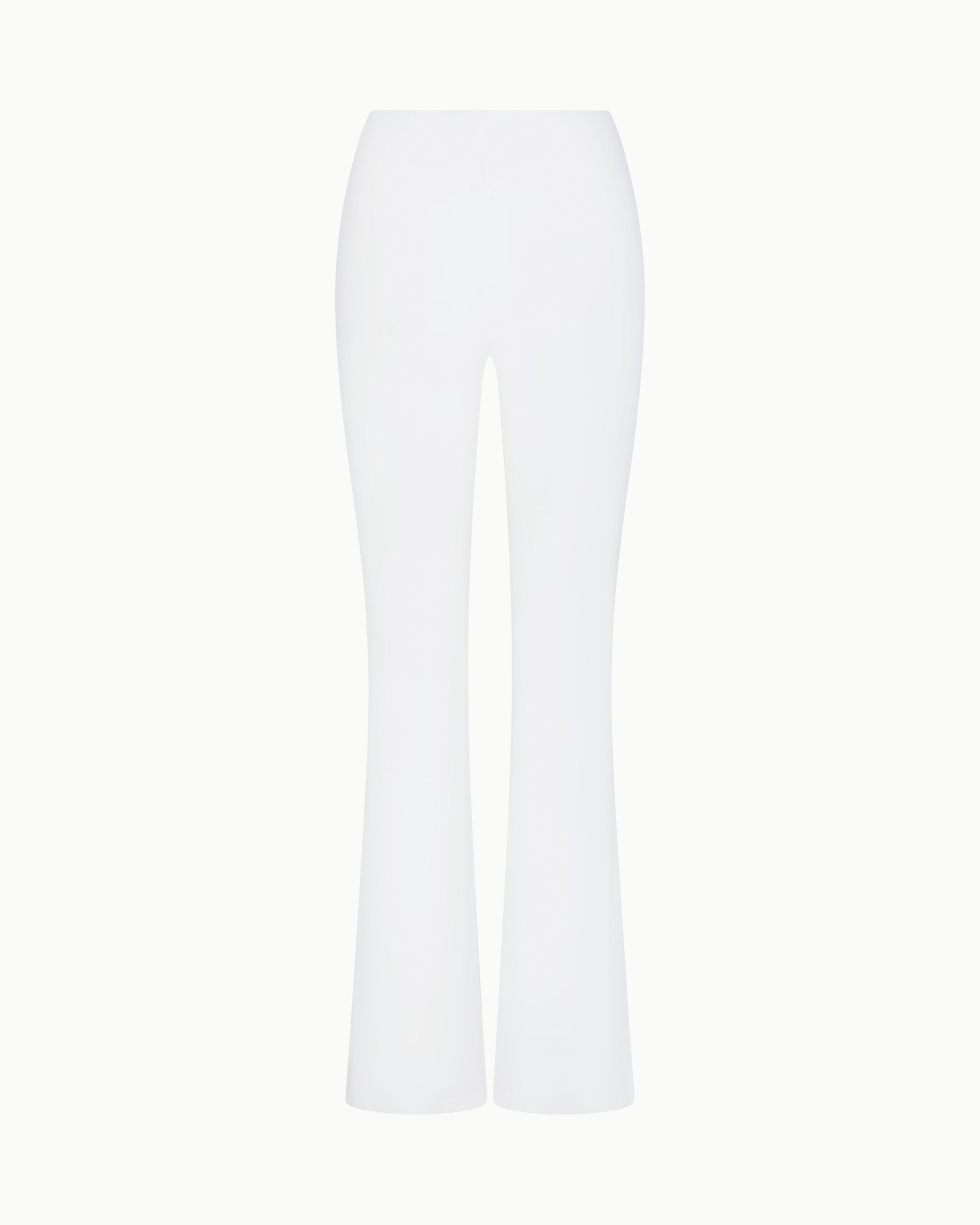 Soft Stretch Low Rise Pant | Pearl White