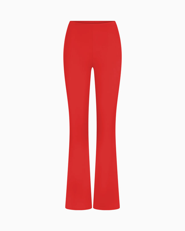 Smooth Stretch Low Rise Pant | Cherry