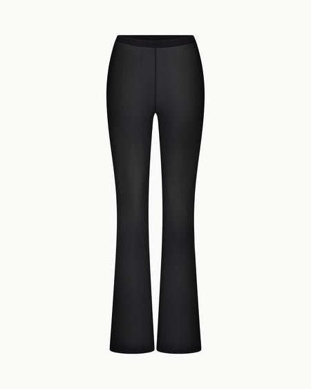 Mesh Low Rise Pant | Black