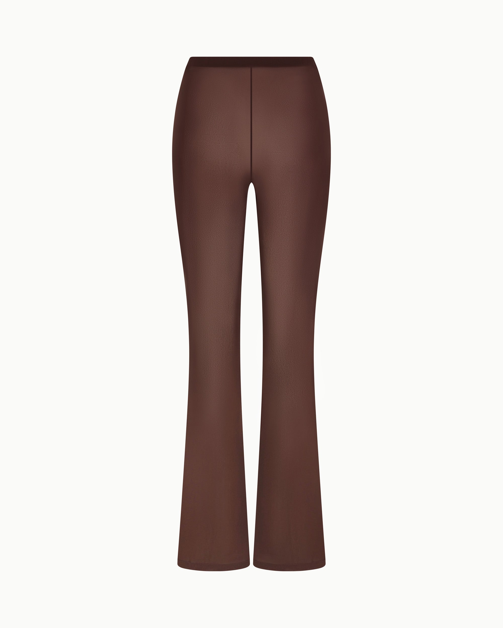 Mesh Low Rise Pant | Chocolate