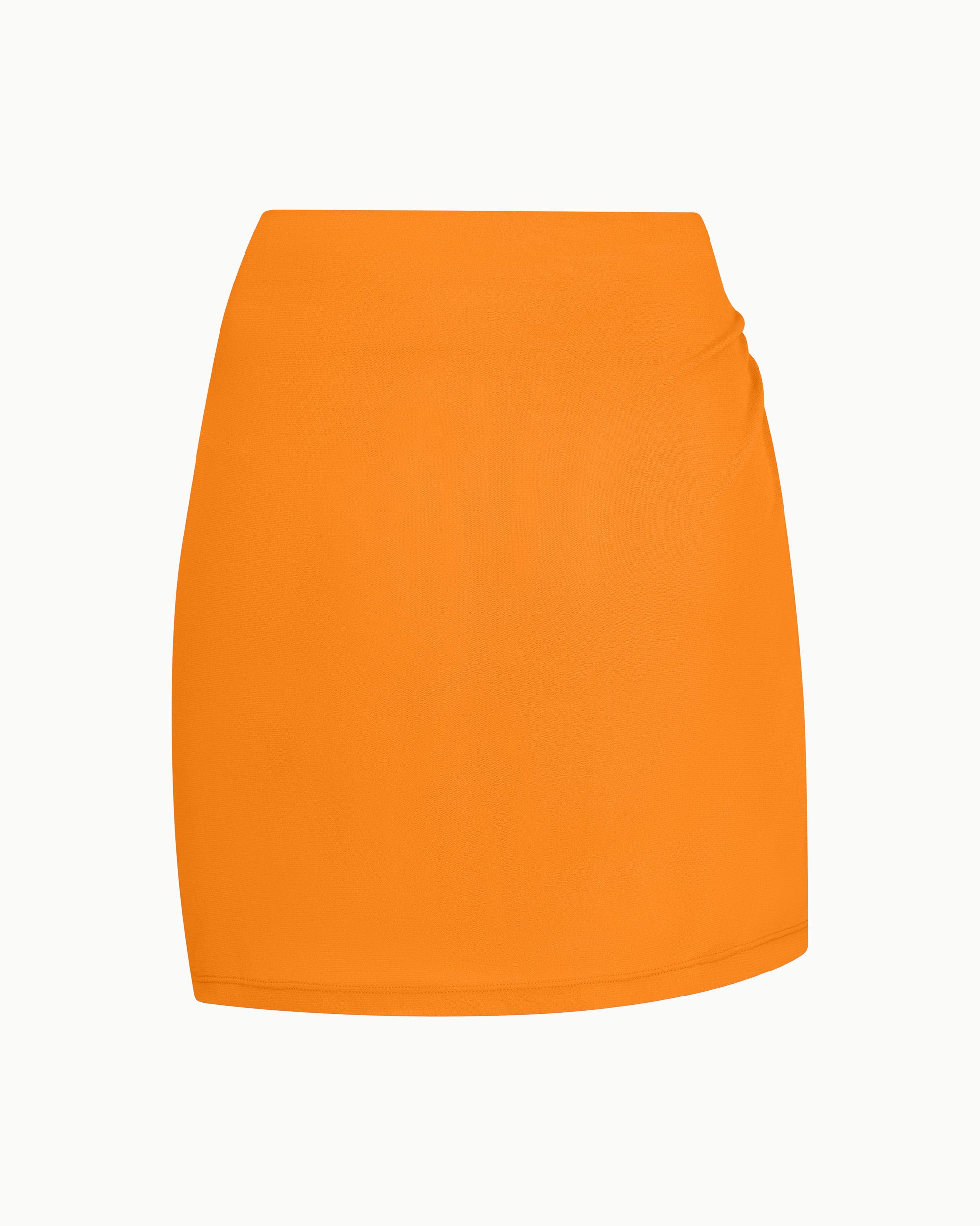 Mesh Twist Mini Skirt | Sunset