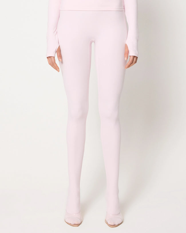 Footed Legging | Powder Pink