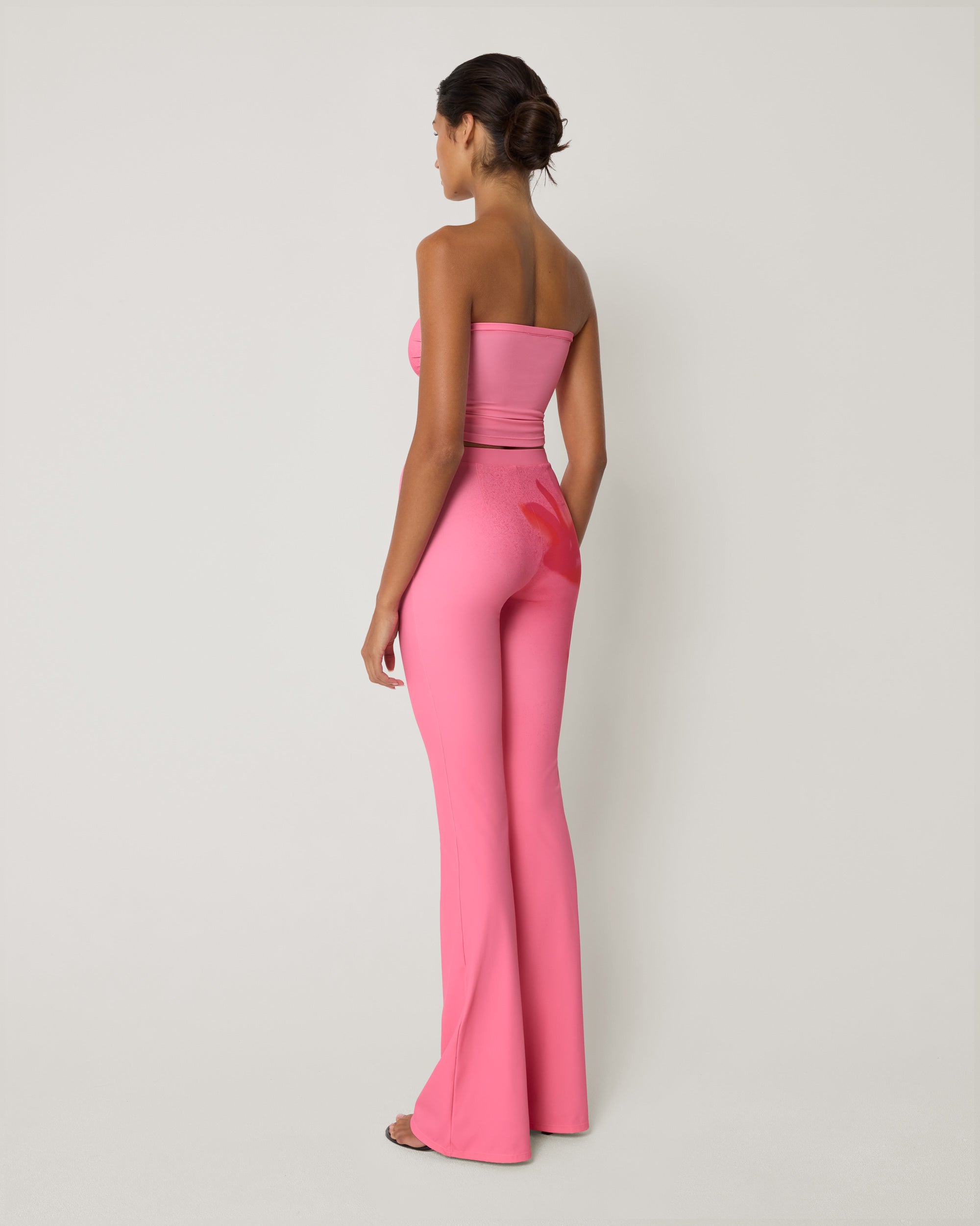 Smooth Stretch Low Rise Pant | Pink Peony