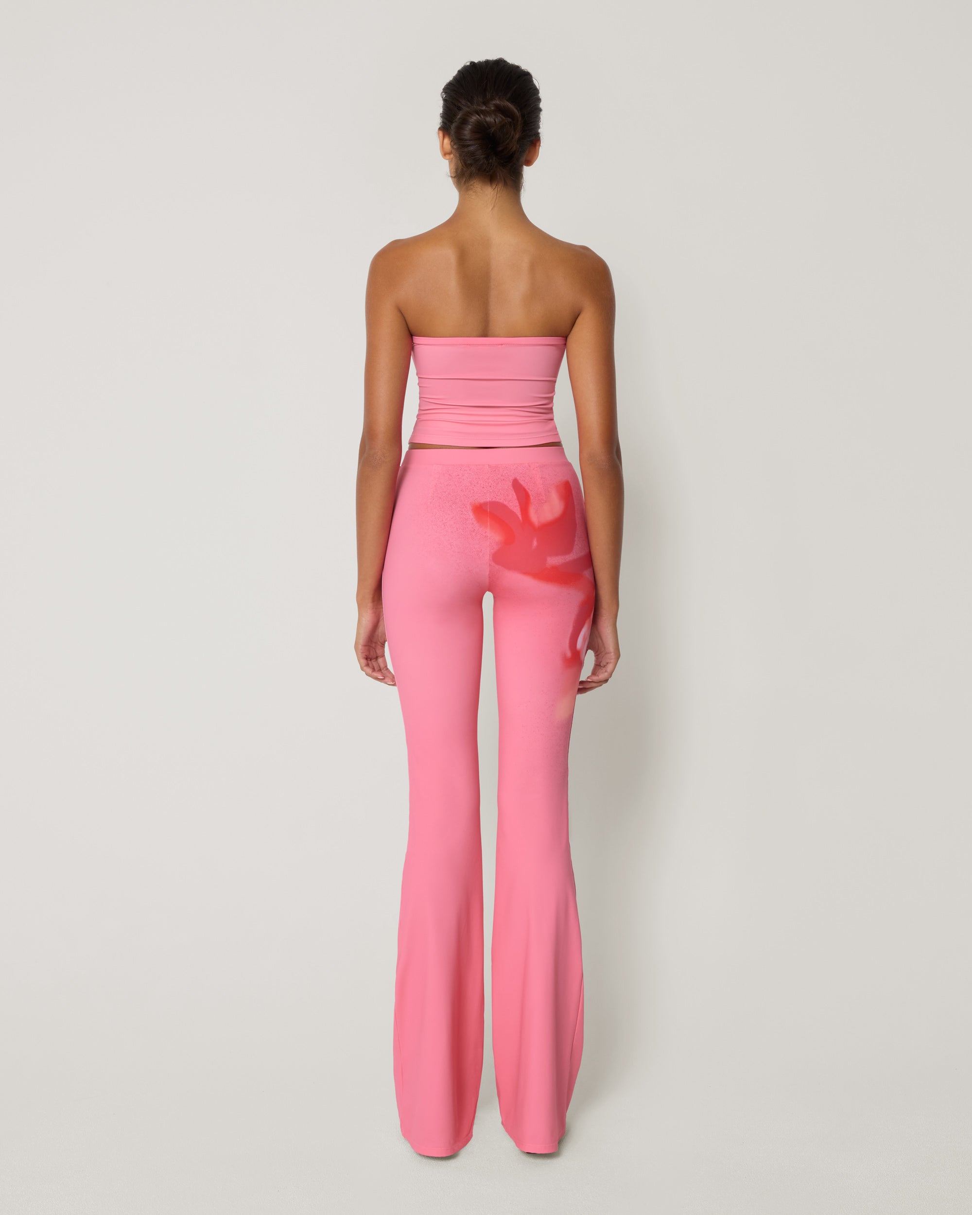 Smooth Stretch Low Rise Pant | Pink Peony