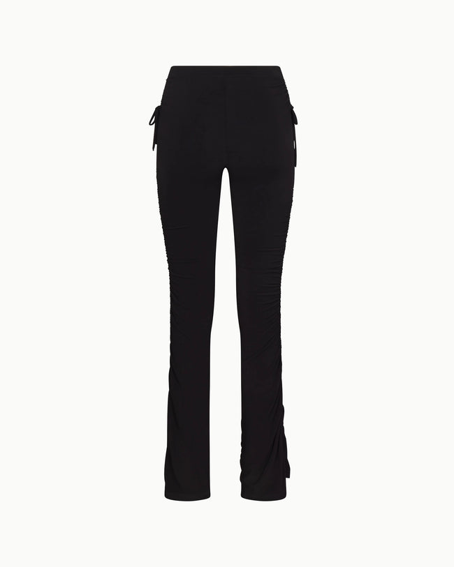 Ruched Pant | Black