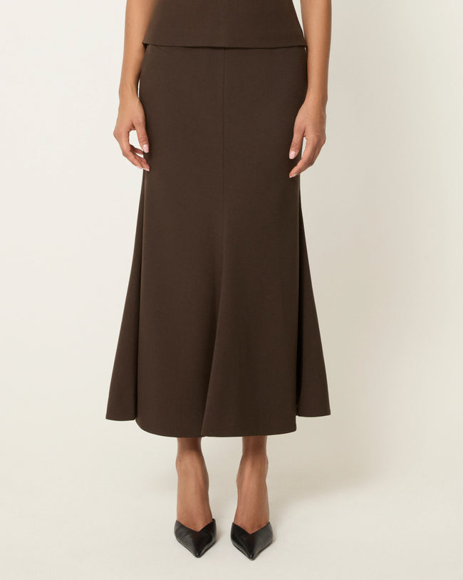 Long Tailored Skirt | Cinder