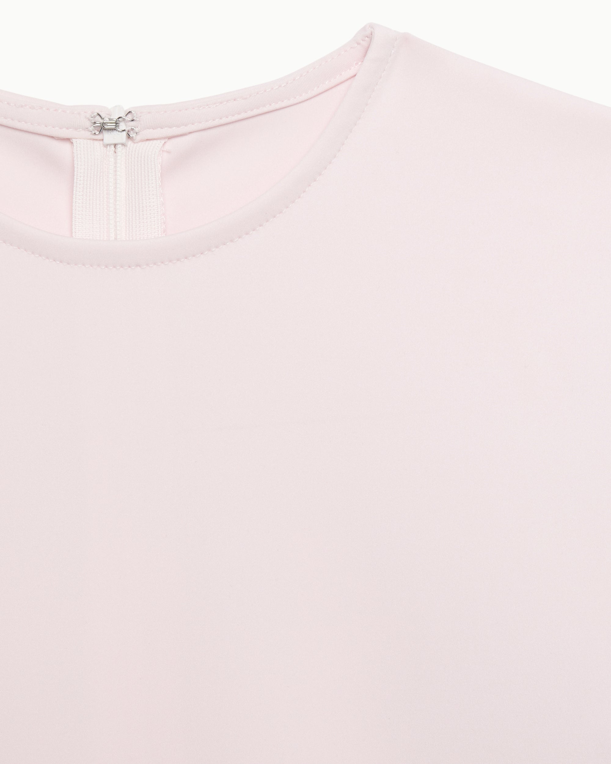 Long Sleeve Footed Catsuit | Powder Pink