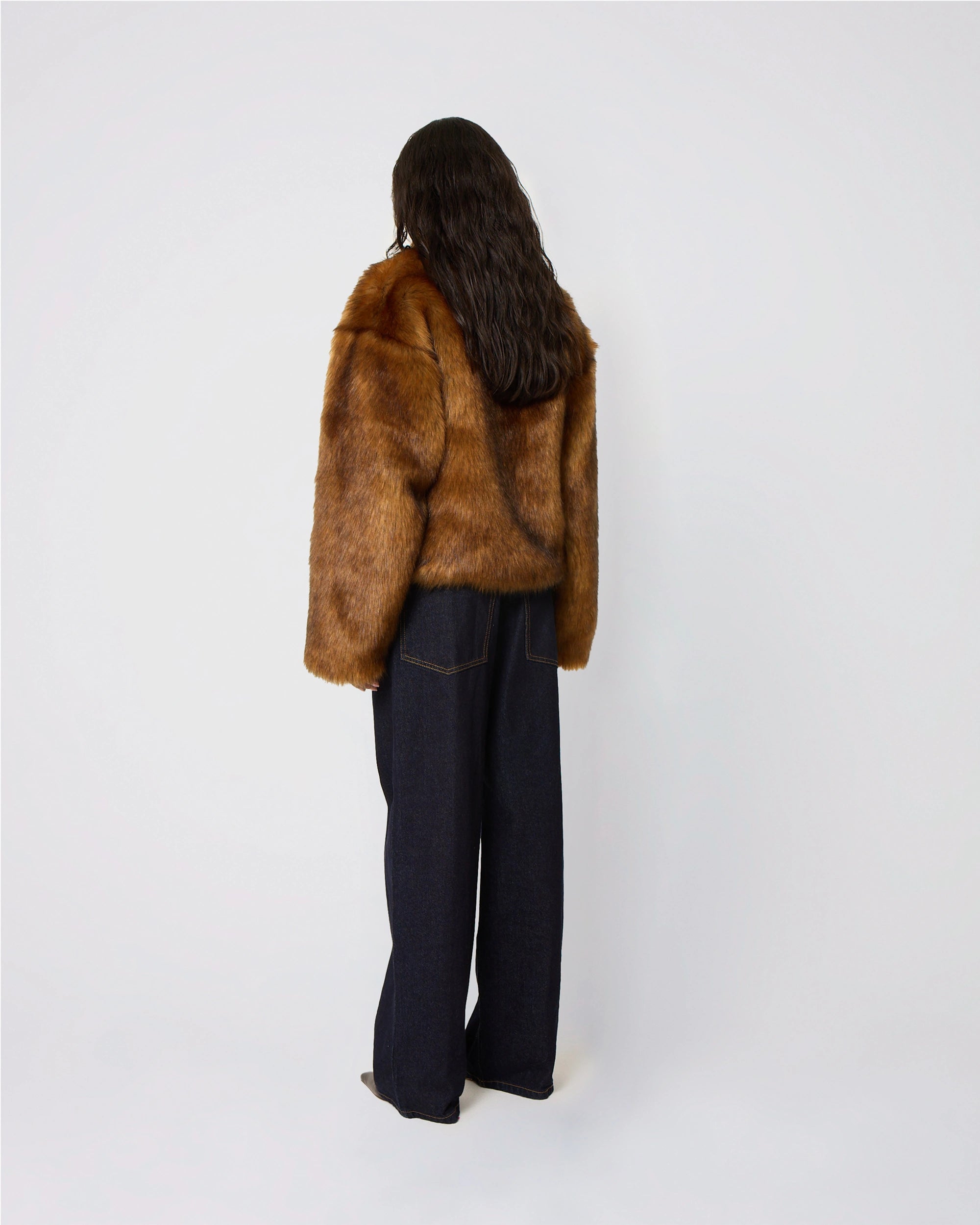 Faux Fur Jacket | Cedar