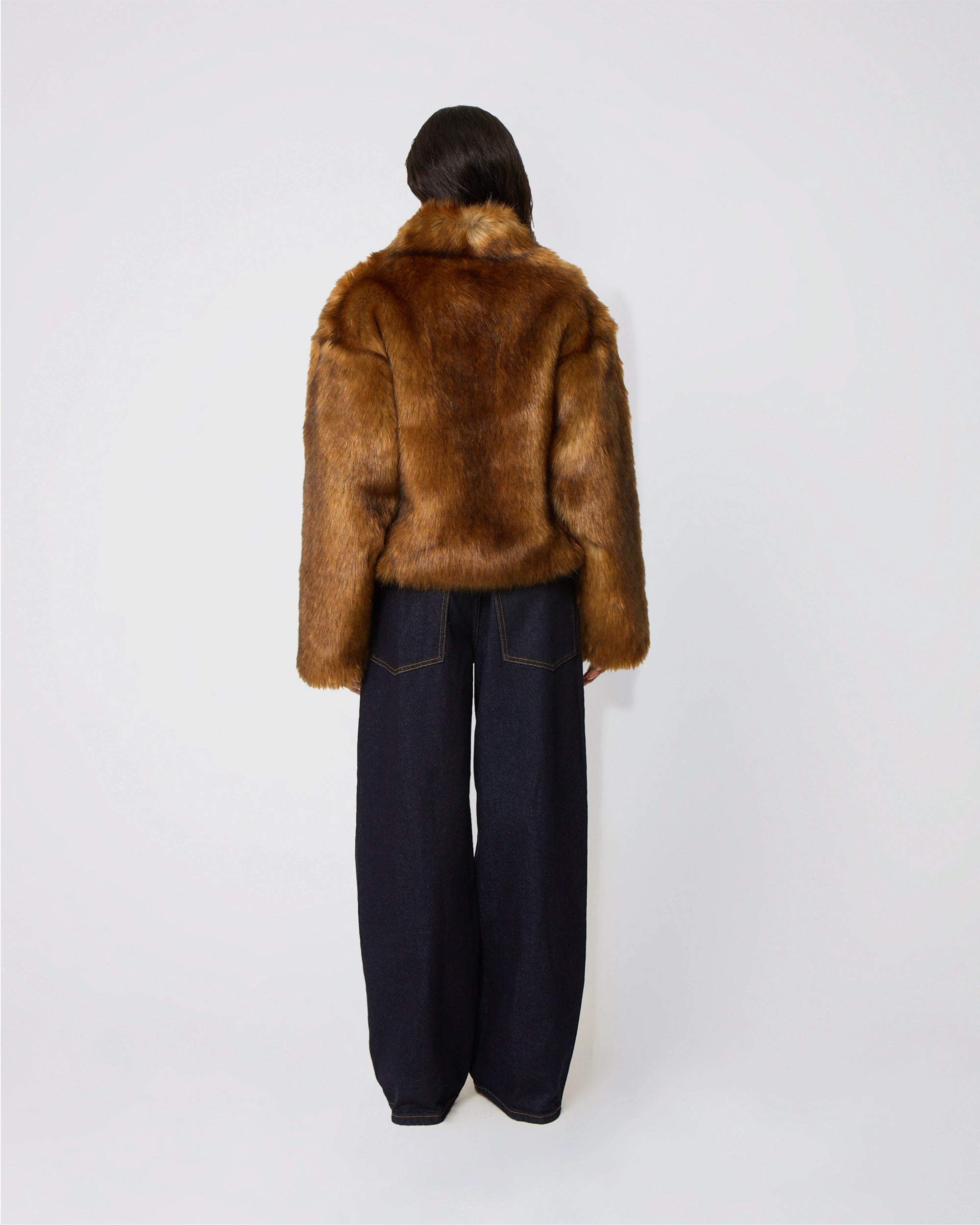 Faux Fur Jacket | Cedar