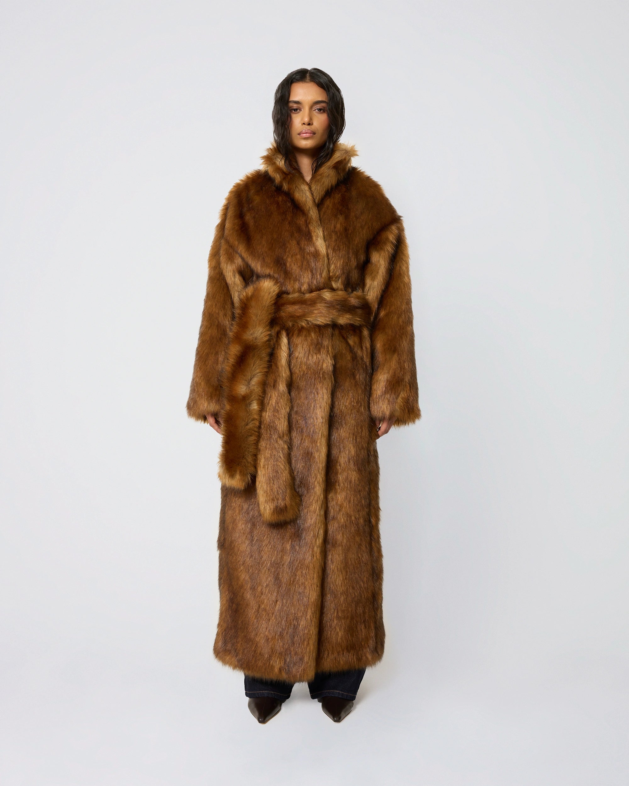 Faux Fur Coat | Cedar