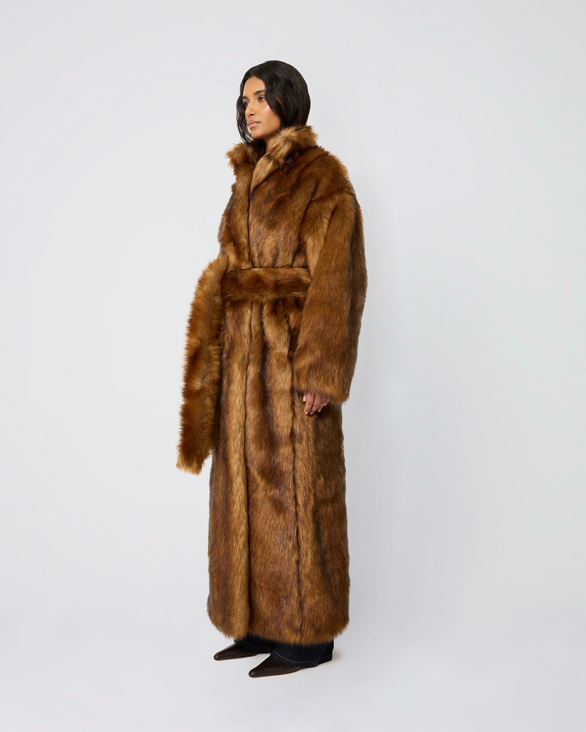 Faux Fur Coat | Cedar