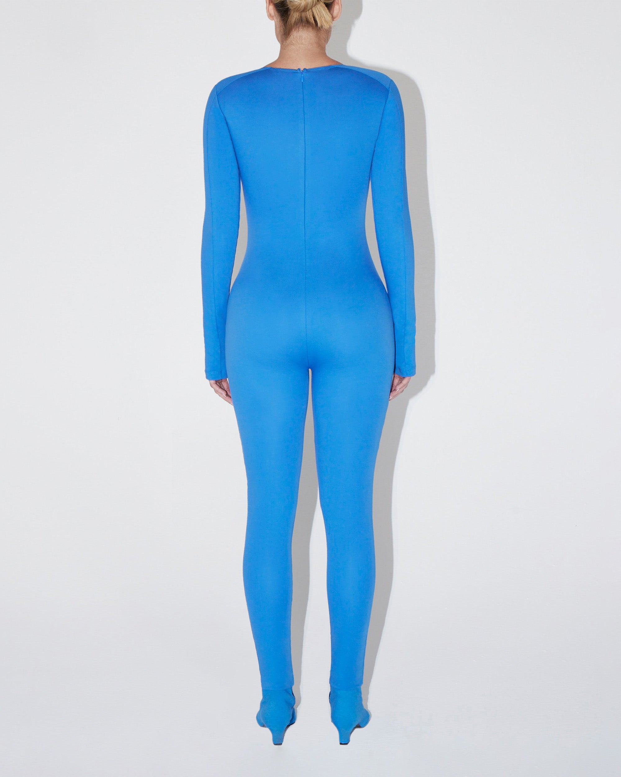 Long Sleeve Catsuit | Cobalt Blue