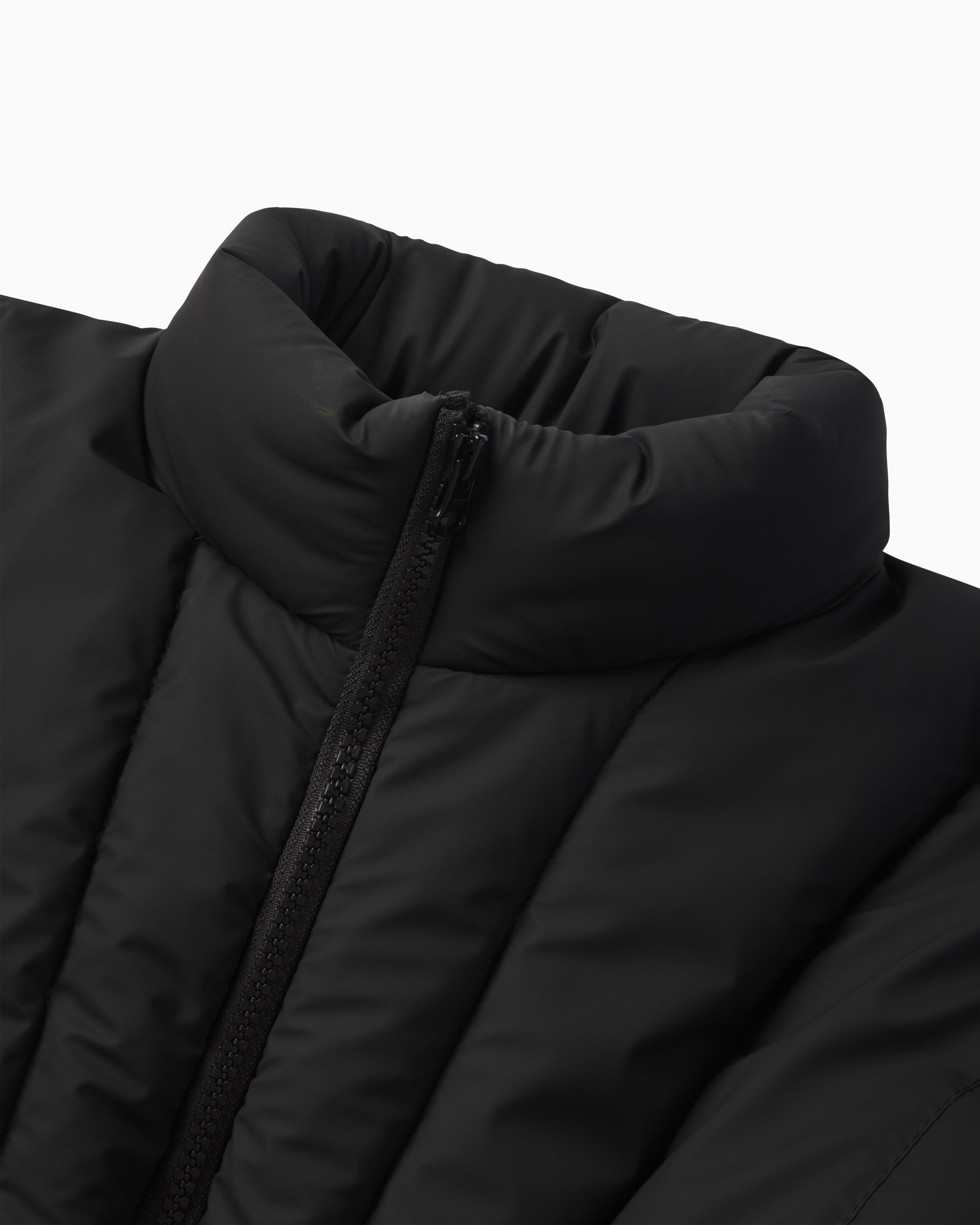 Sculpted Puffer Jacket | Black