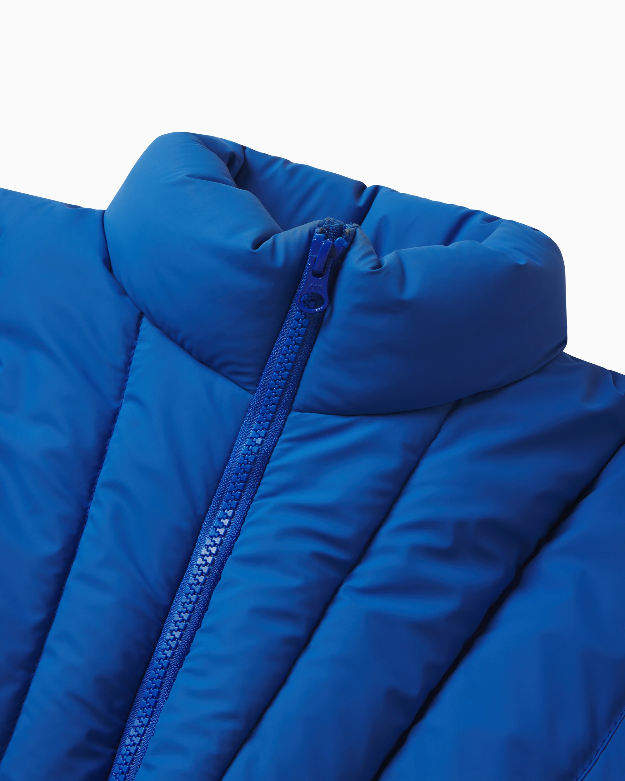 Sculpted Puffer Jacket | Cobalt Blue