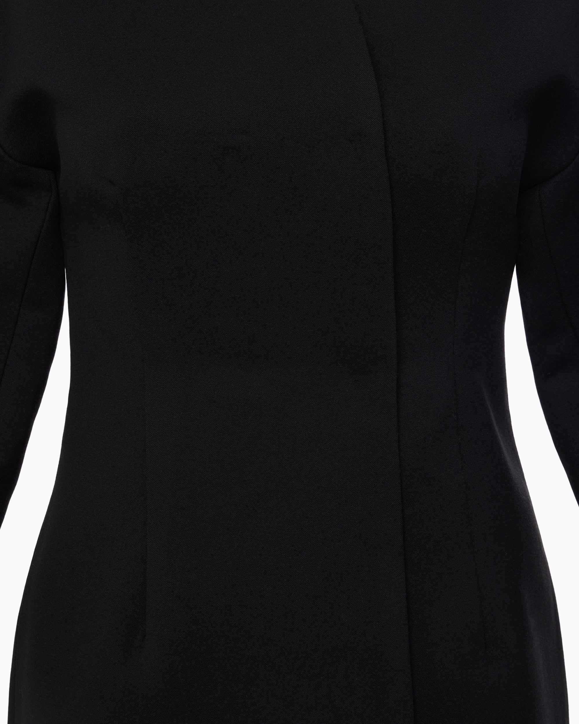 Tailored Mini Dress | Black