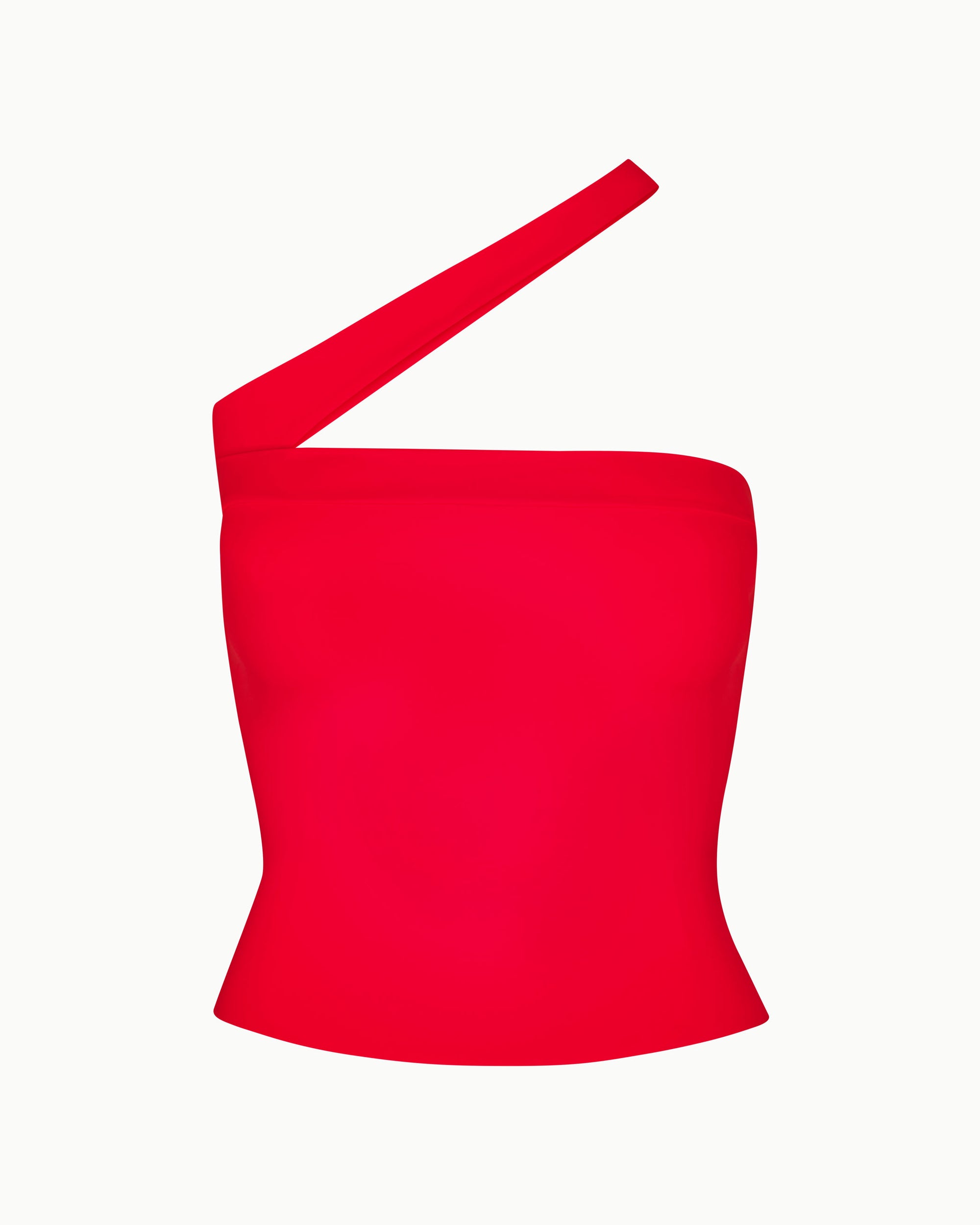 Sleek Stretch Tube Top | Tomato