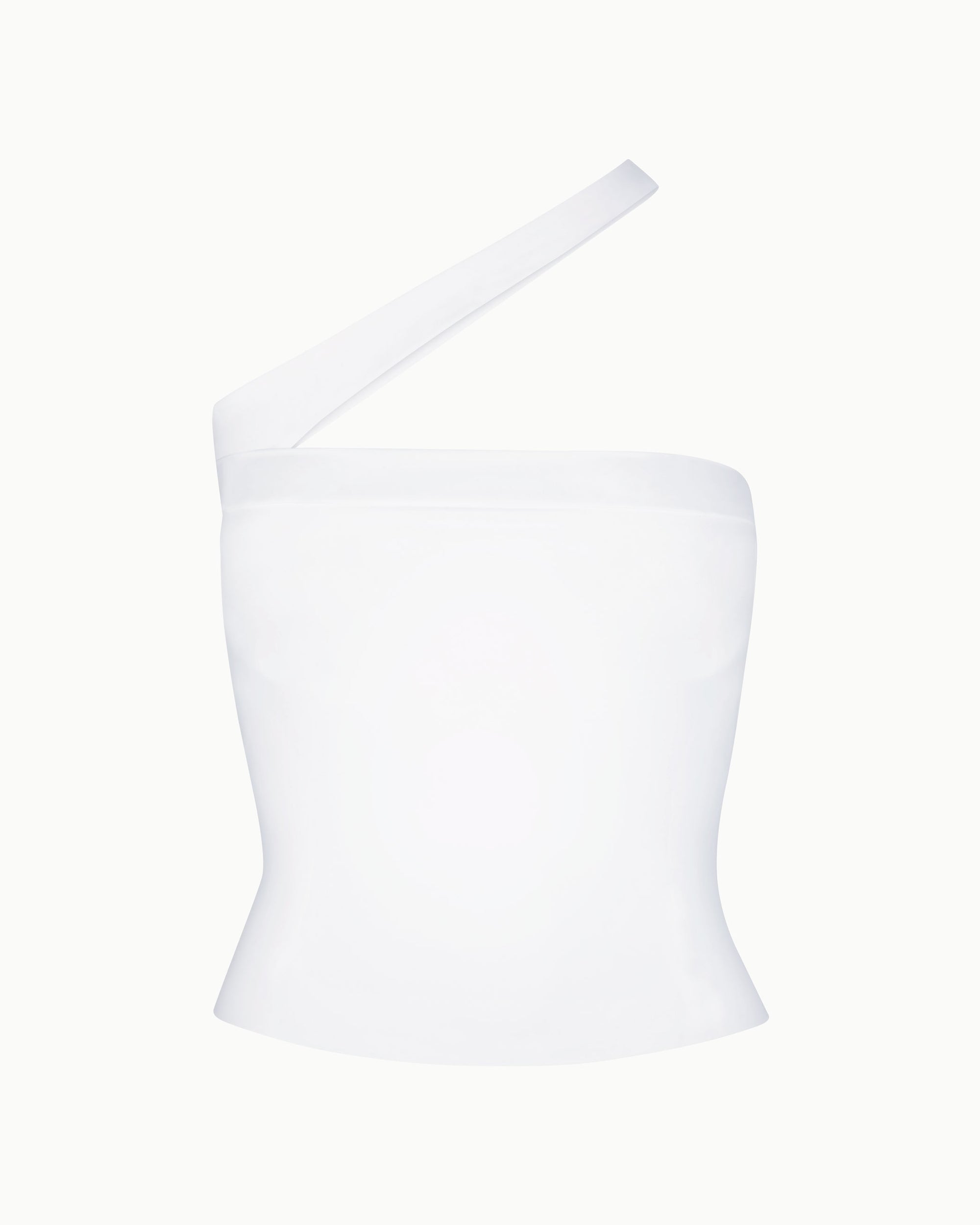 Sleek Stretch Tube Top | Bright White