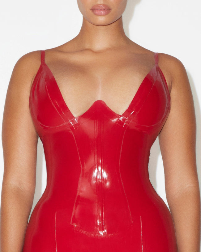 Latex Plunge Tank | Rouge