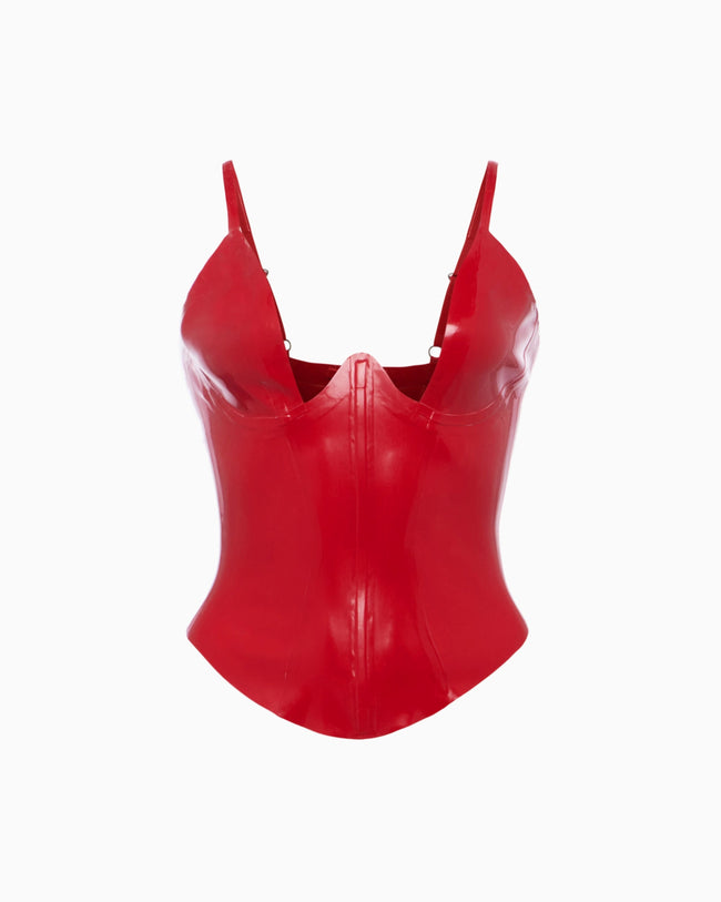 Latex Plunge Tank | Rouge